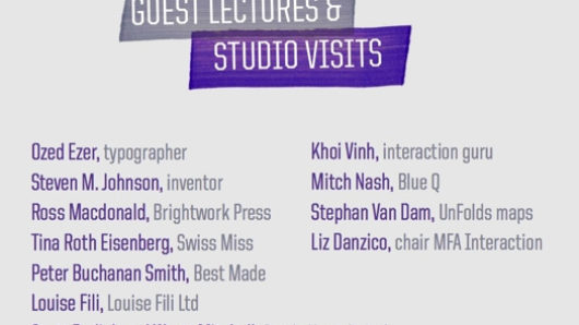 guest lectures and studio visits list