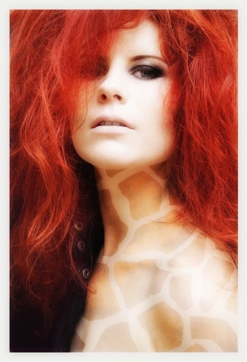 photo of a women with red hair