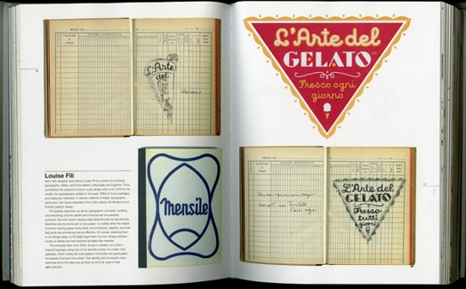 an opened book depicting logo design