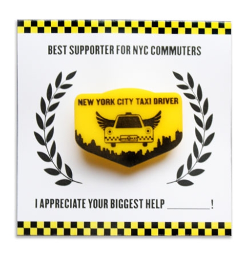 new york city taxi driver badge for best supporter for NYC communities I appreciate your biggest help !