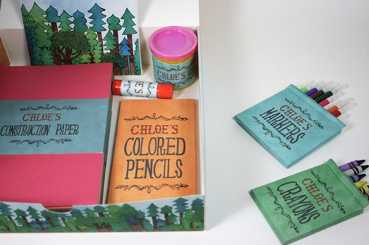 chloe's colored pencils pack and other coloring tools