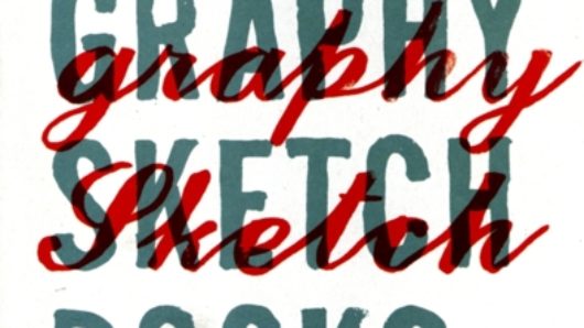 book titled typography sketch books