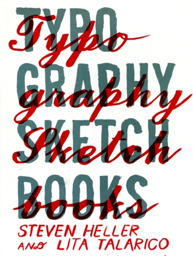 book titled typography sketch books