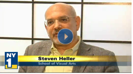 still from the news with Steven Haller from SVA