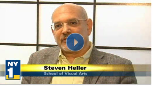 still from the news with Steven Haller from SVA