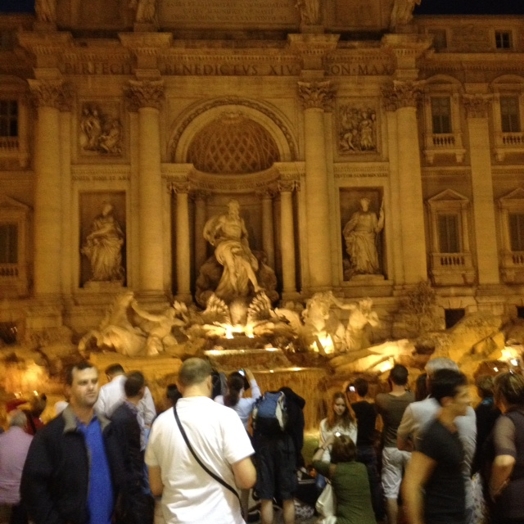 trevi fountain in Rome