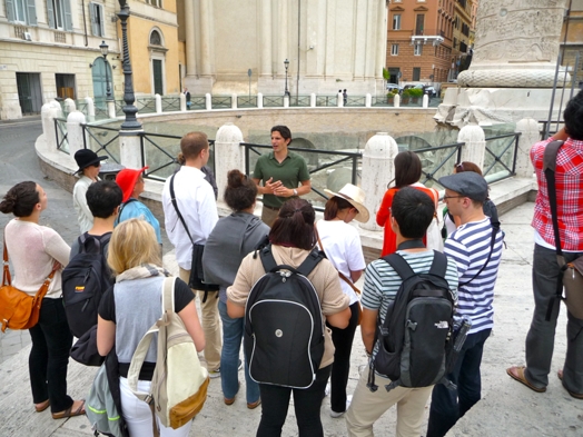 city guiding tour in Rome
