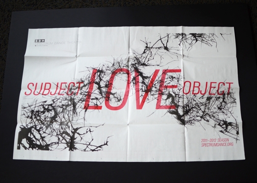 Subject love object poster