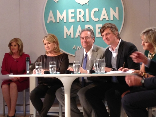 photo of the jury of the Martha Stewart American Made awards