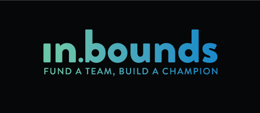 in.bounds fund a team, build a champion logo