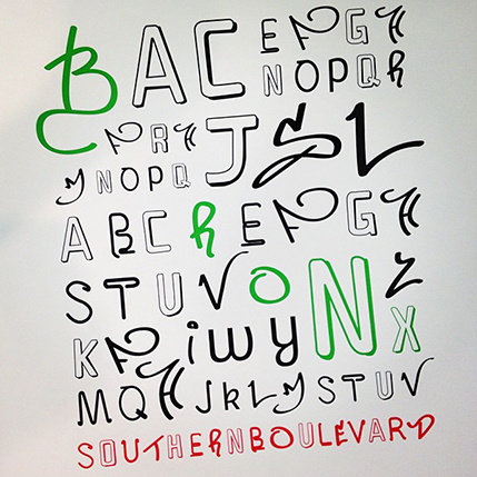 Kara S. Bermejo typography design