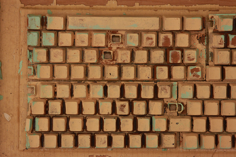 painted keyboard