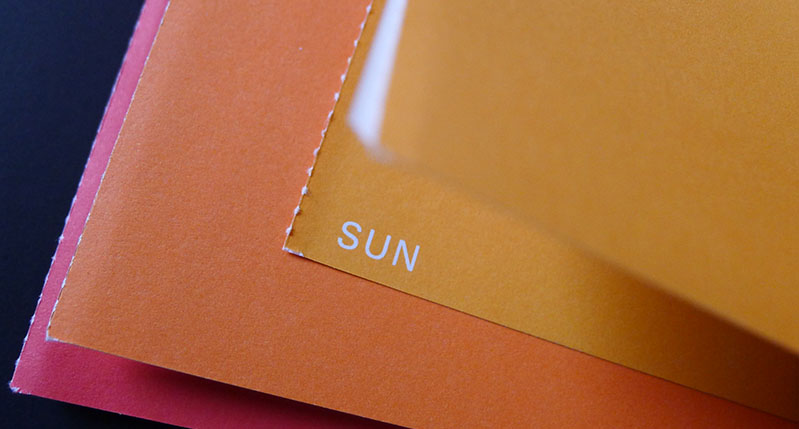 paper design, brand name Sun