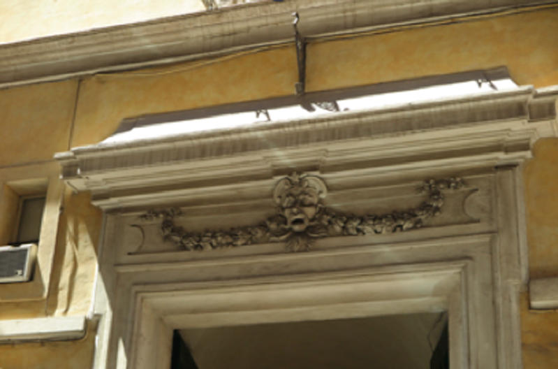 photo of window decorations of a building in Rome