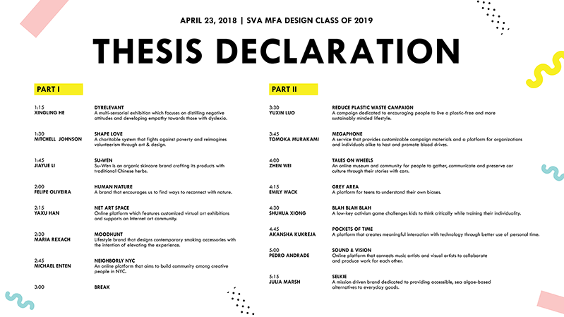 An image of the Thesis Declaration and some text.