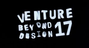 venture beyond design 17 typographic title