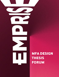 poster of SVA MFAD 2015 Emprise venture