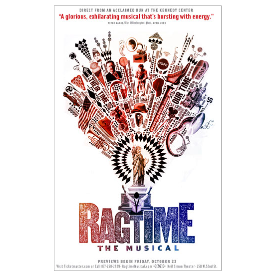 poser of Ragtime the musical