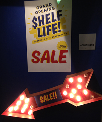 poster of shelf life exhibition