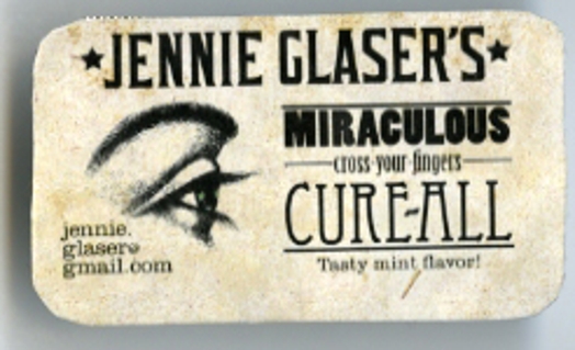 a box of mint from Jennie Glaser's