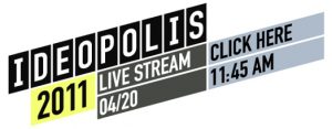 The logo of IDEOPOLIS LIVE STREAM.