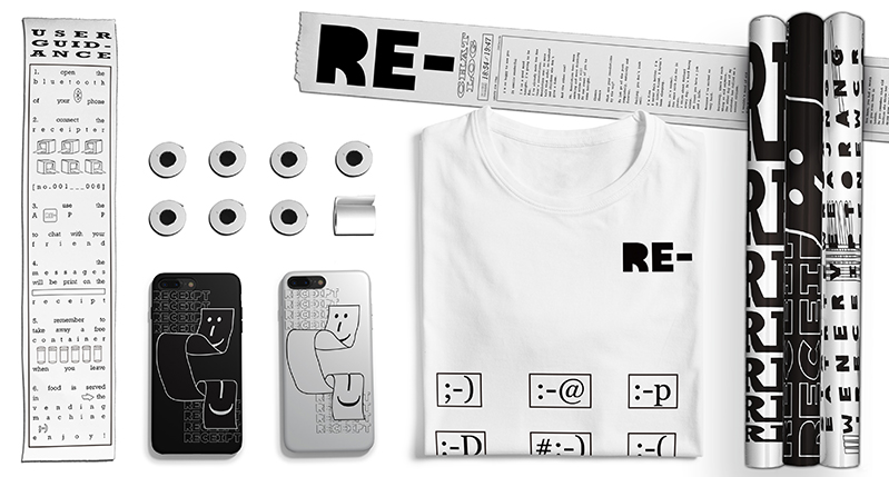 A black and white picture of different text designs used on shirts, phone cases, banners, flyers and buttons.