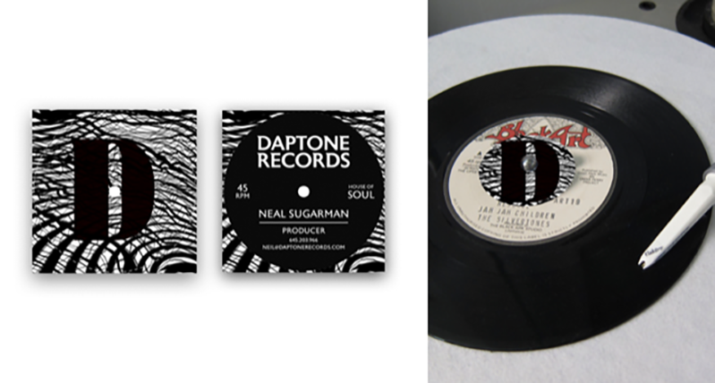 A vinyl cover design for Daptone Records.