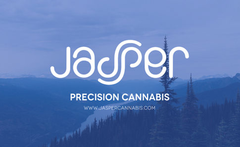 jasper logo on a blue image of a mountain landscape