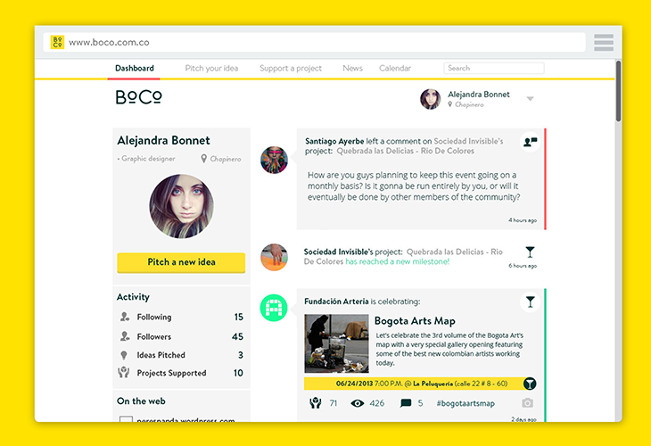boco website screenshot