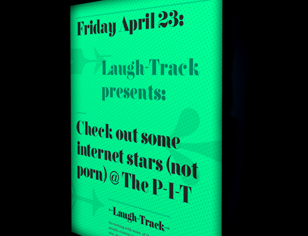 laugh track poster