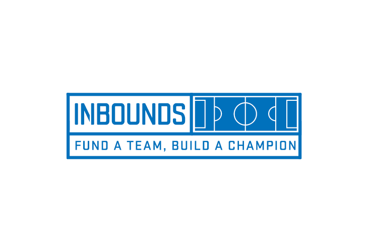 inbounds logo with the slogan "fund a team, build a champion"