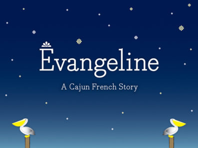 evangeline, a cajun french story poster