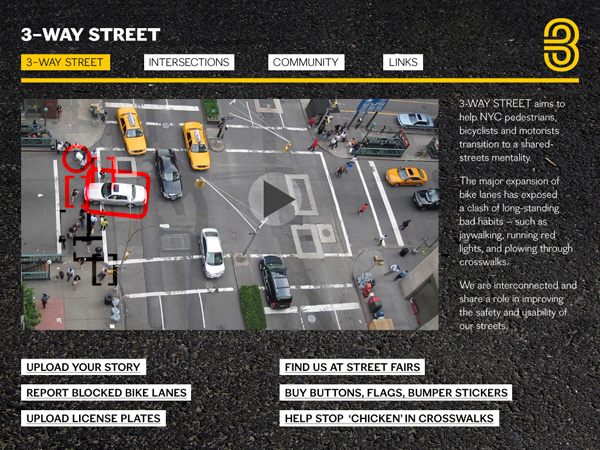 3-way street website screenshot
