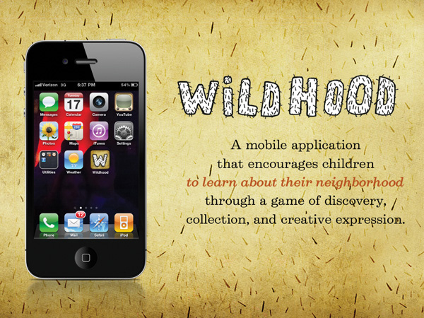 wildhood app icon on the iPhone homescreen