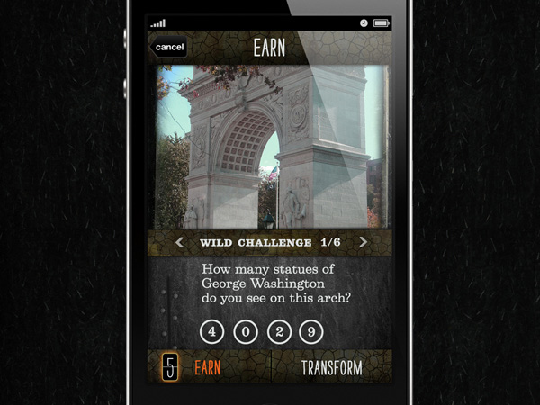 a screen from the app with a building structure and a short description