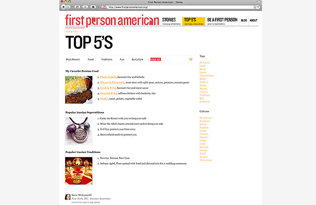 top five page