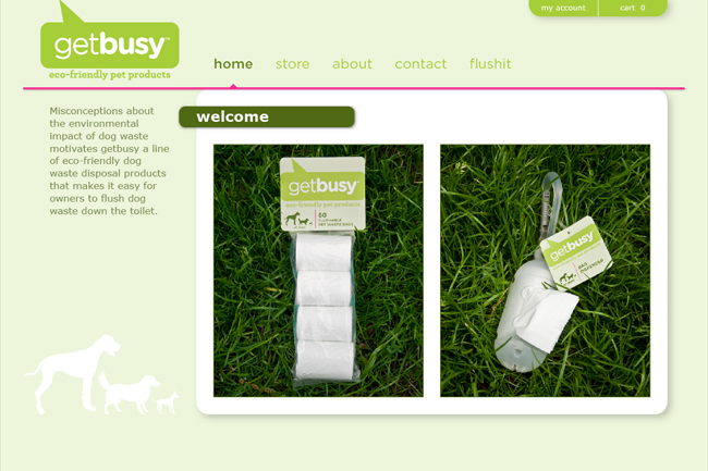 getbusy website homepage