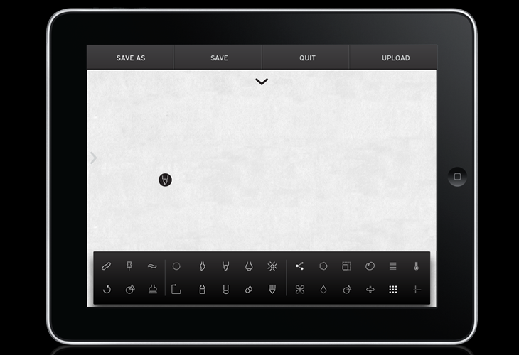 gamu app screenshot on an iPad