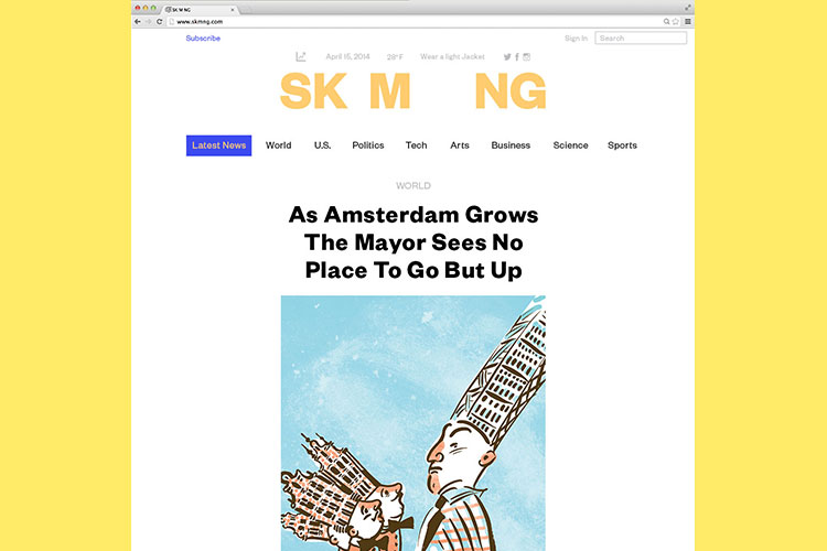 sk m ng website screenshot