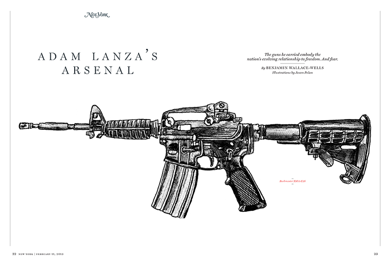 Adam Lanza;s arsenal design