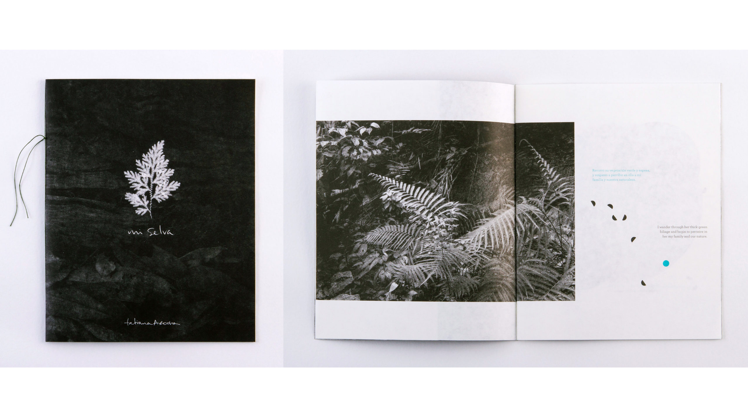 Mi Selva book with botanical photo