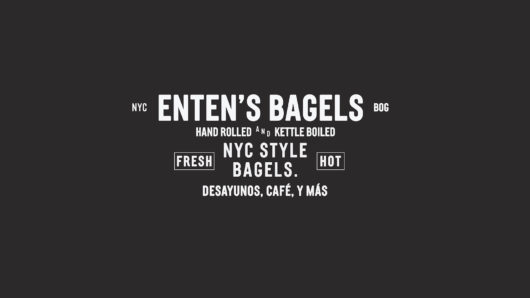 Enten's Bagels logo and identity