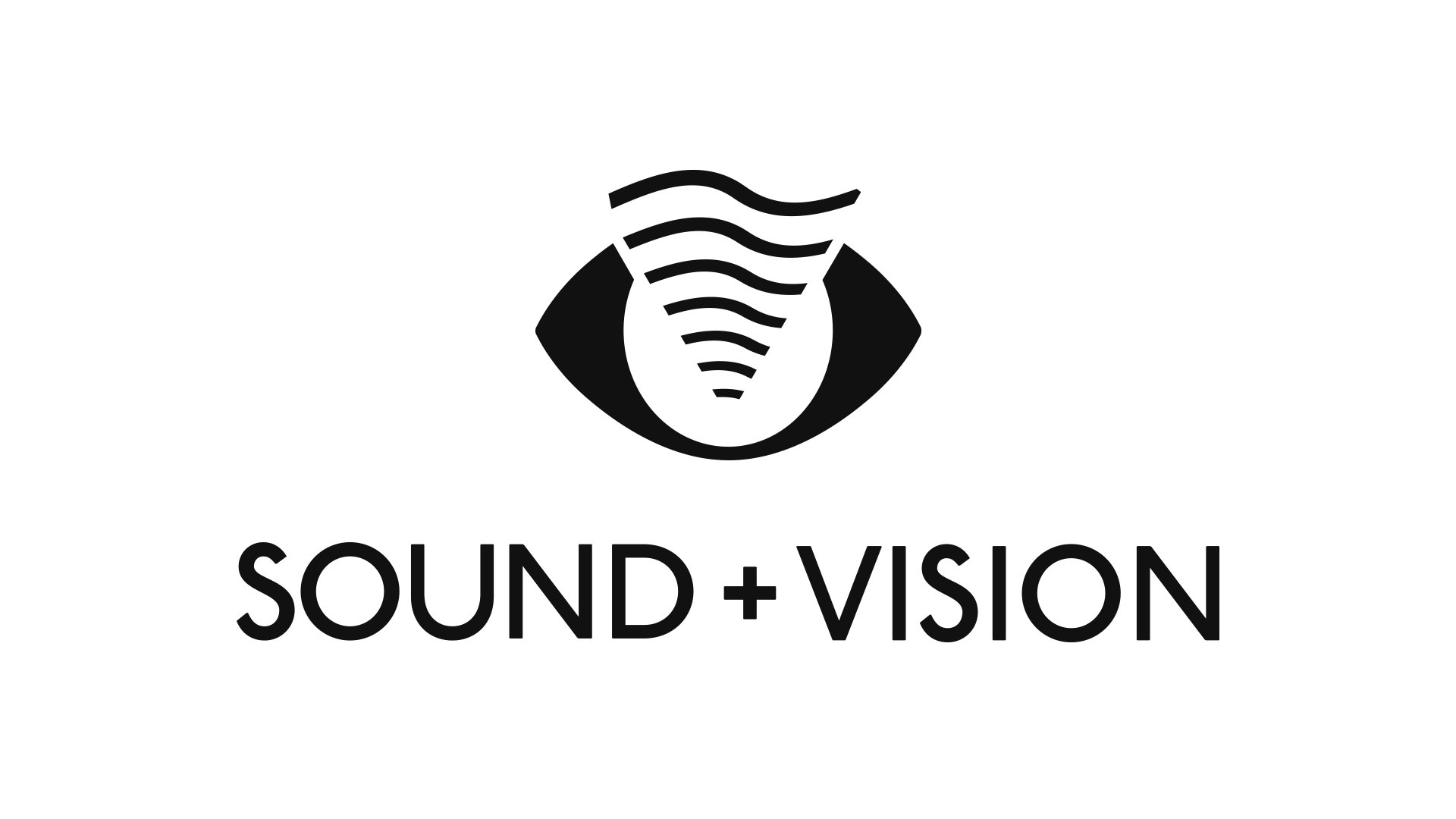 sound and vision logo with transparent background