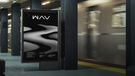 WAV subway poster