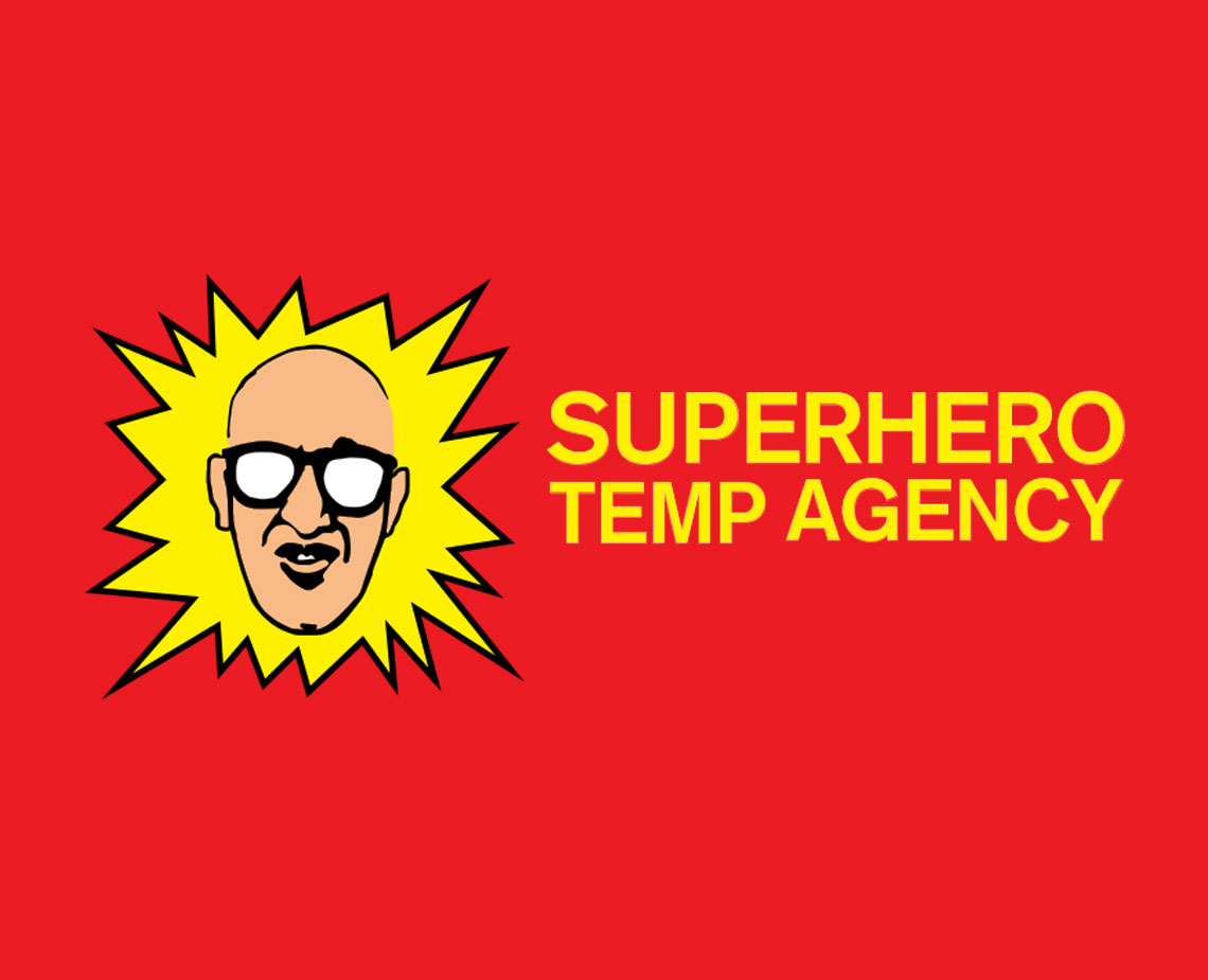Superhero Temp Agency logo