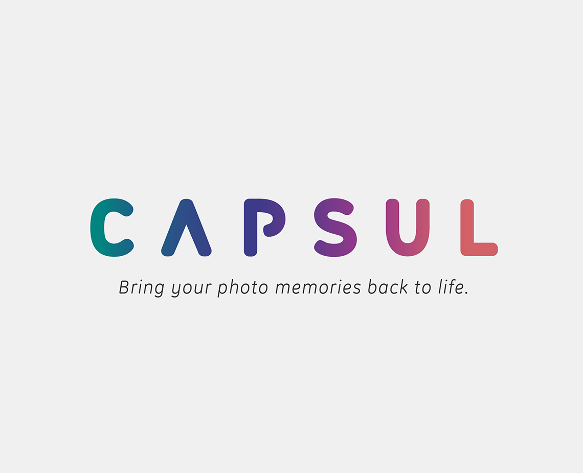 Capsul logo and tagline