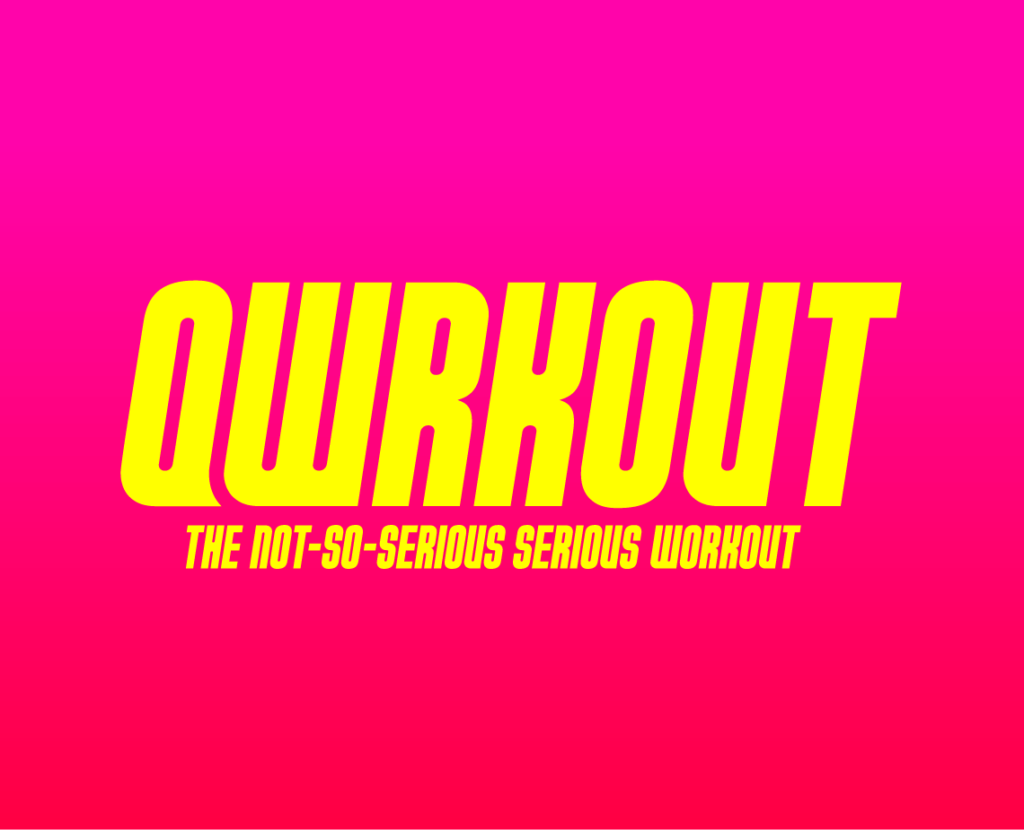 Qwrkout logo and tagline