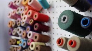 threads on a pegboard