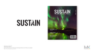 Sustain magazine design