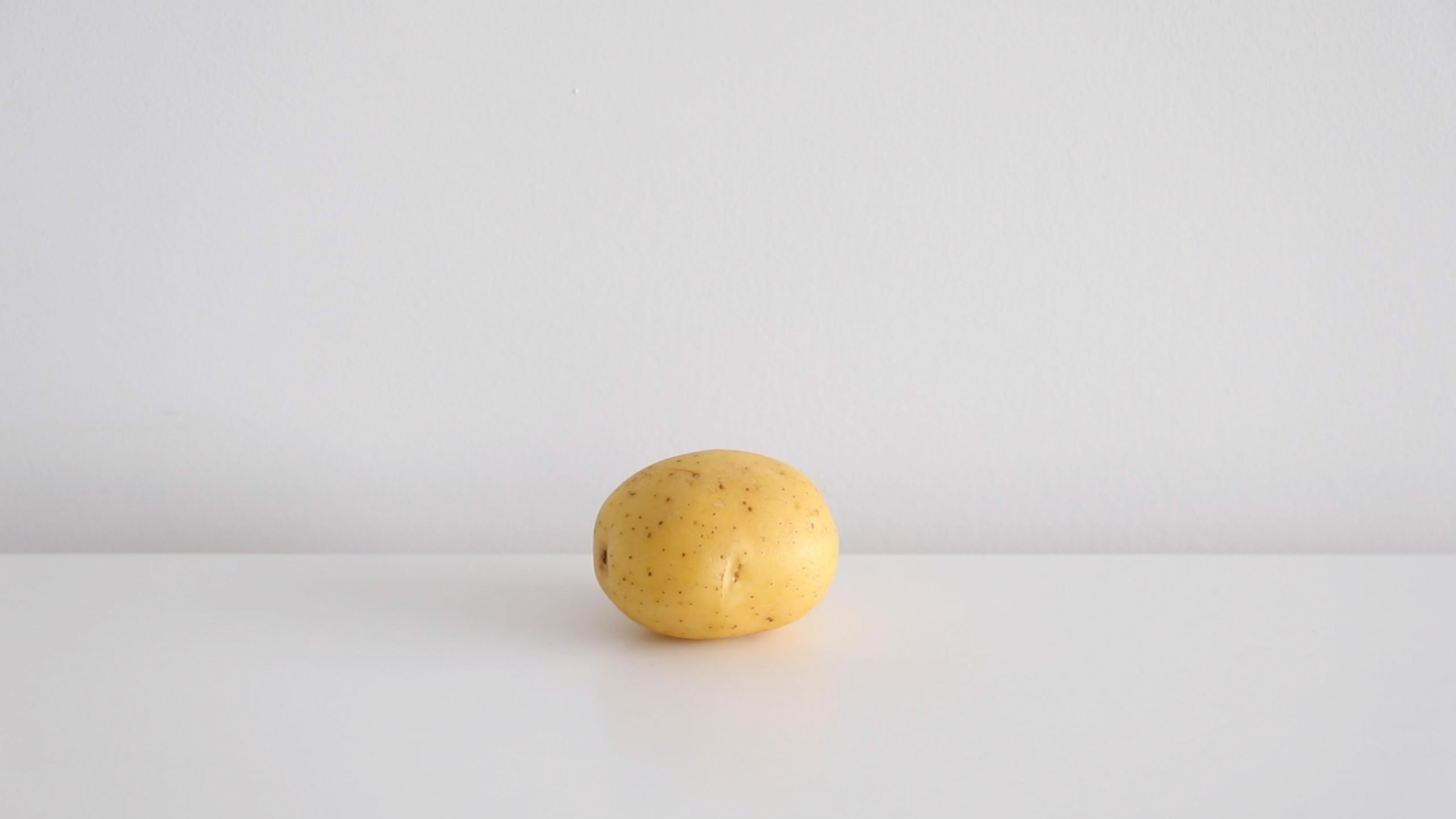 peeled potato